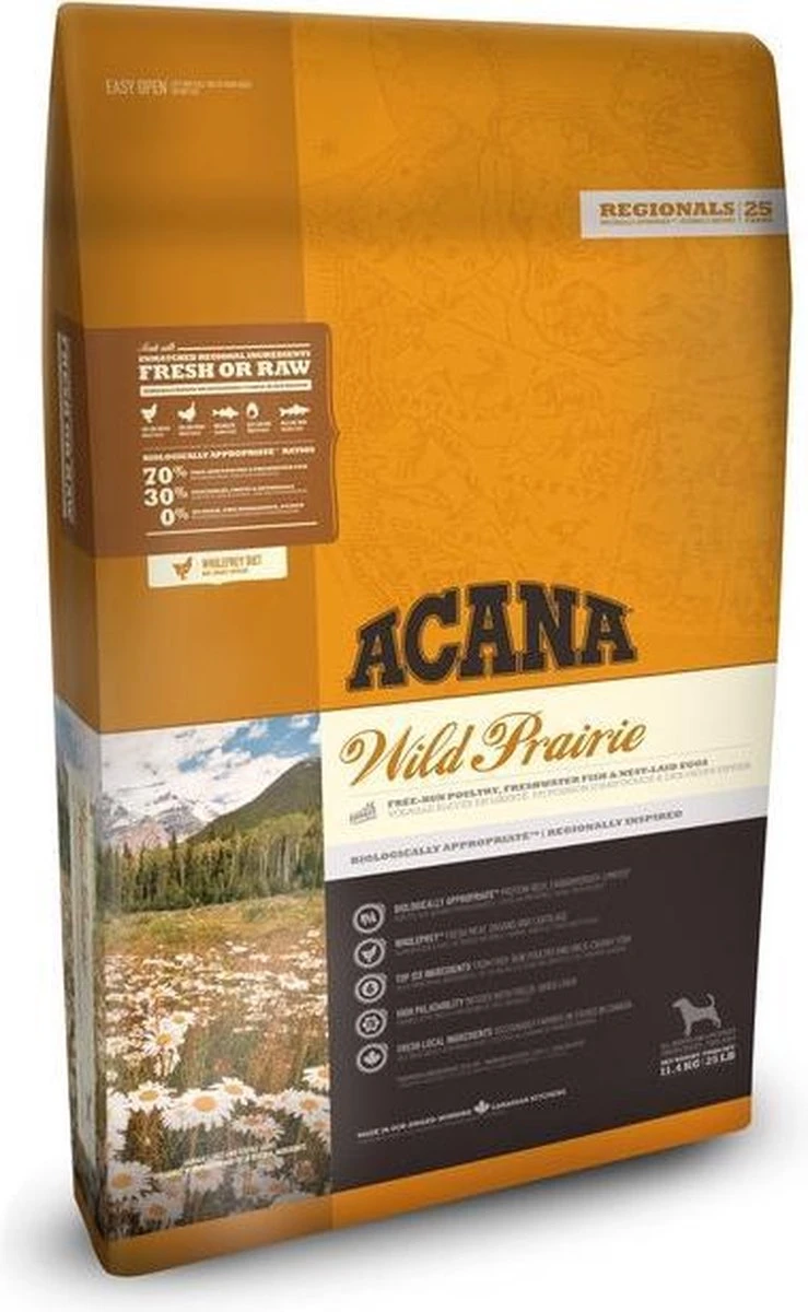 Acana Regionals Wild Prairie Dog 11,4 Kg - Hond 15 Acana Regionals Wild Prairie Dog 11,4 Kg - Hond - Afbeelding 15