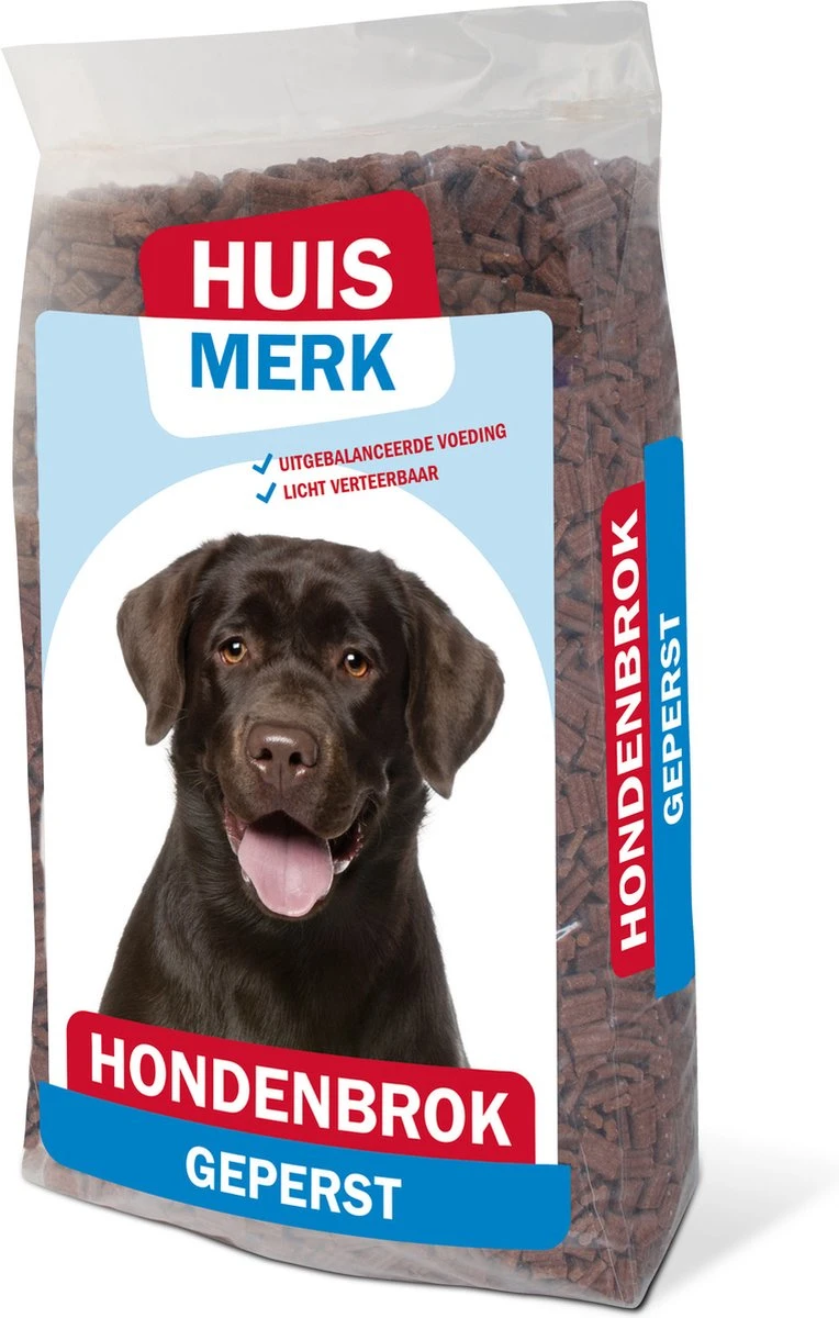 Merkloos Huismerk Hondenbrok Geperst Adult - 20 KG 2 Merkloos Huismerk Hondenbrok Geperst Adult - 20 KG - Afbeelding 2
