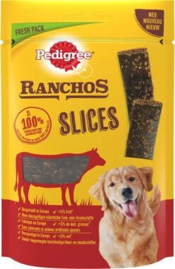 Pedigree Ranchos Slices Hondensnacks - Rund - 8 X 60 Gr -Hondenbenodigdheden Winkel 783x1200