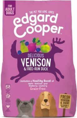 Edgard & Cooper Verse Hert & Scharreleend Adult - Hondenvoer - 12 Kg -Hondenbenodigdheden Winkel 785x1200