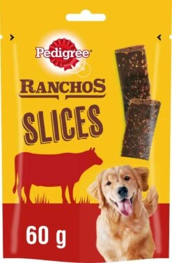 Pedigree Ranchos Slices Hondensnacks - Rund - 8 X 60 Gr