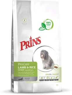 Prins Procare Hypoallergic Senior - Lam & Rijst - Hondenvoer - 15 Kg -Hondenbenodigdheden Winkel 916x1200
