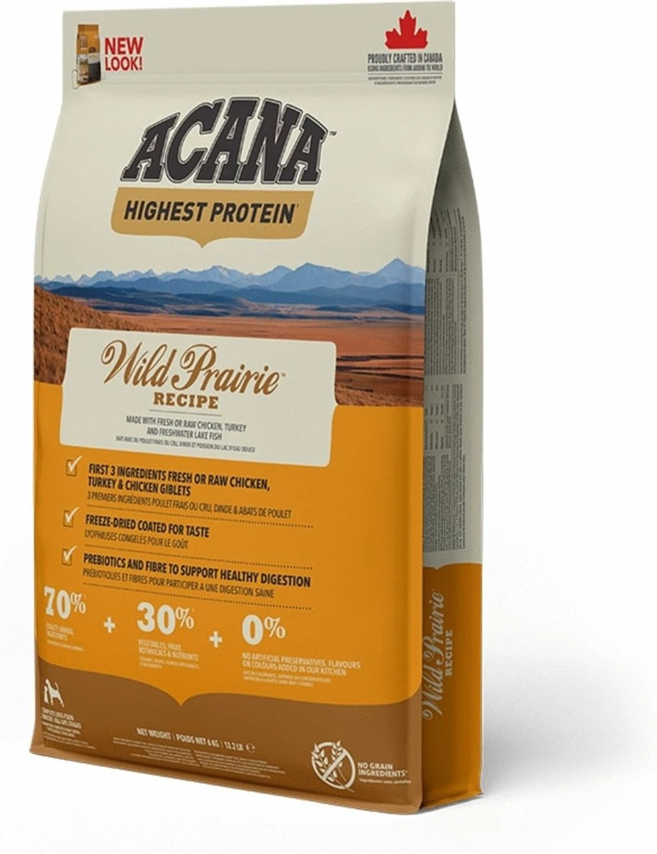 Acana Regionals Wild Prairie Dog 11,4 Kg - Hond 3 Acana Regionals Wild Prairie Dog 11,4 Kg - Hond - Afbeelding 3