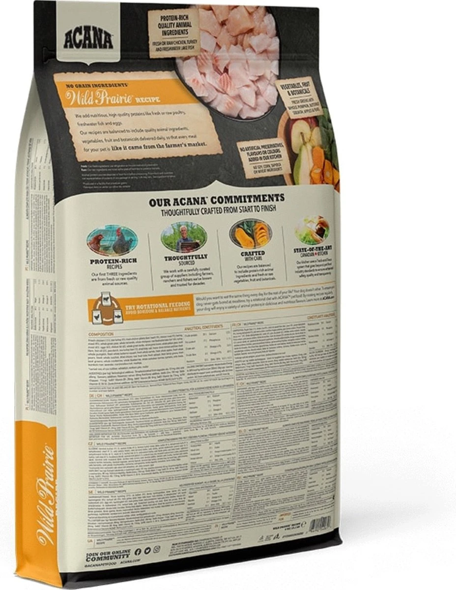 Acana Regionals Wild Prairie Dog 11,4 Kg - Hond 5 Acana Regionals Wild Prairie Dog 11,4 Kg - Hond - Afbeelding 5