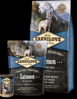 Carnilove Adult Granenvrij Hondenvoer Zalm 12kg Met 70% Vis! 12 Carnilove Adult Granenvrij Hondenvoer Zalm 12kg Met 70% Vis! -Hondenbenodigdheden Winkel 933x1200
