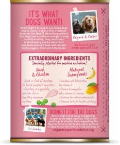 Edgard & Cooper Eend & Kip Blik - Voor Puppy's - Hondenvoer - 12 X 400 G -Hondenbenodigdheden Winkel 996x1200 2