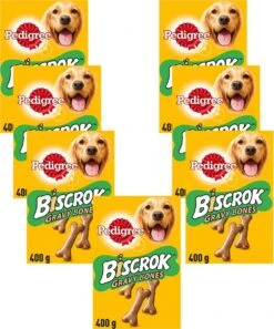 Pedigree Biscrok Gravy Bones Hondensnacks - 7 X 400 Gr -Hondenbenodigdheden Winkel 999x1200